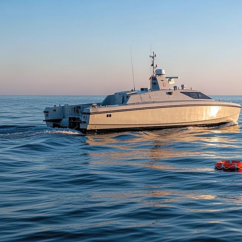 US Navy Drone Boat Conducts First Rescue Mission in Strait of Hormuz