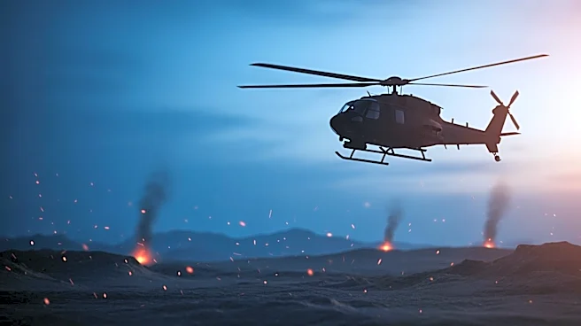 U.S. Launches Retaliatory Strikes Against Iran Following Apache Helicopter Incident