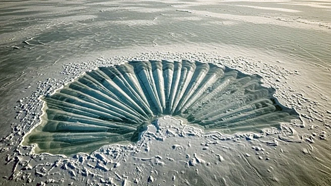 Scientists Discover Giant Fan-Shaped Structure Beneath East Antarctic Ice Sheet, Revealing Tectonic Secrets
