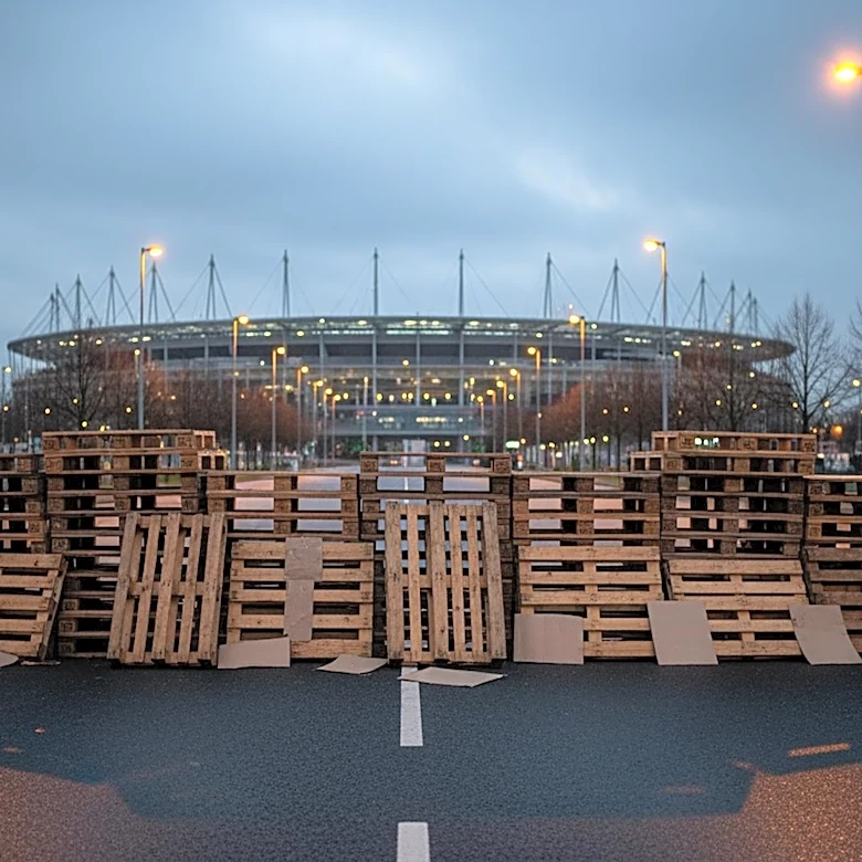 Protesters Block Road to Mexican World Cup Stadium Amid Teacher Strikes