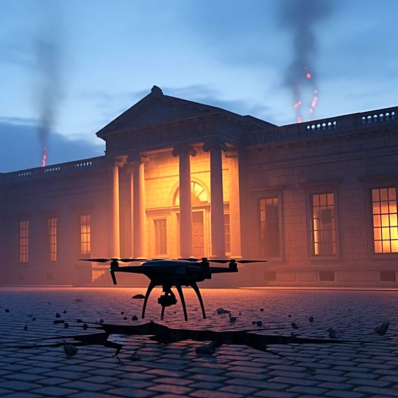 Ukrainian Drone Attack Damages Crimea War Museum Amid Rising Tensions