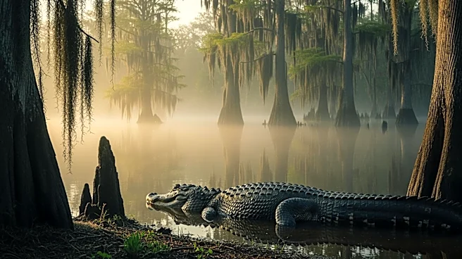 Louisiana Drunk Driver Flees Police, Encounters Alligator in Swamp