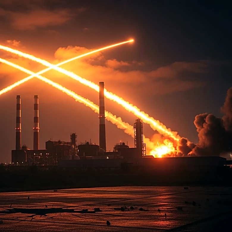 Ukrainian Forces Strike Russian Military Plant with Missiles, Causing Injuries