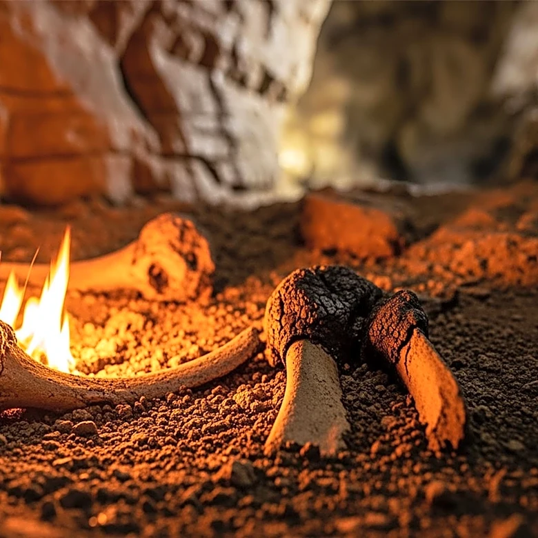 Discovery of Scorched Bones in South African Cave Suggests Early Human Fire Use 1.8 Million Years Ago