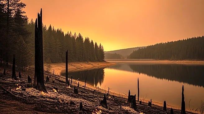 New Fire Threatens Structures Near Camanche Reservoir in California