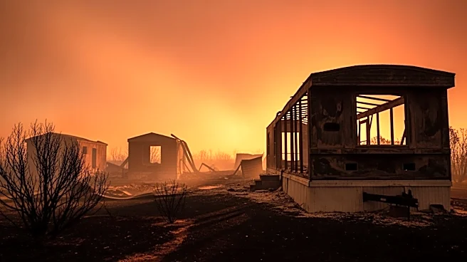 San Joaquin County Brush Fire Destroys Mobile Home and Outbuildings