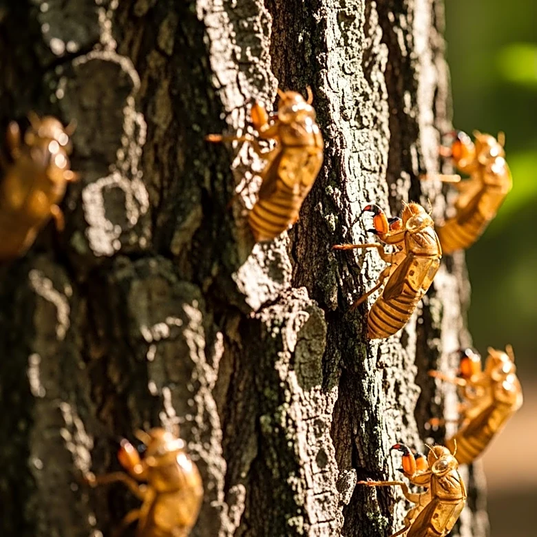 Periodical Cicadas in Eastern U.S. Emerge in Prime Number Cycles to Evade Predators