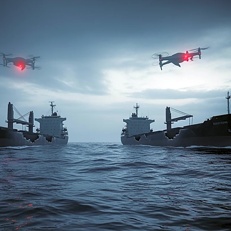 Two Commercial Vessels Damaged in Black Sea Amid Russian Drone Attacks