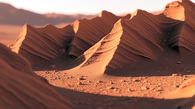 Curiosity Rover Advances to Yardang Unit on Mars