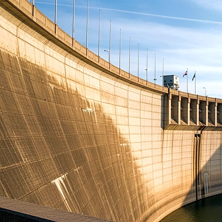 Hoover Dam Temporarily Removes American Flag for Repairs
