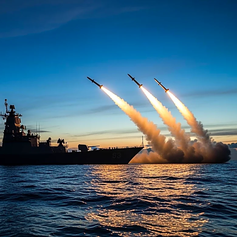 USS Michael Murphy Launches Tomahawk Missiles in Response to Iranian Aggression