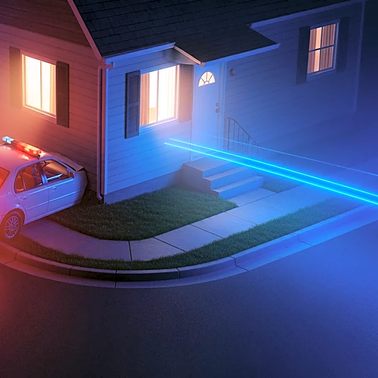 Car Accident in Hollywood Involves Vehicle Crashing into Home, No Injuries Reported