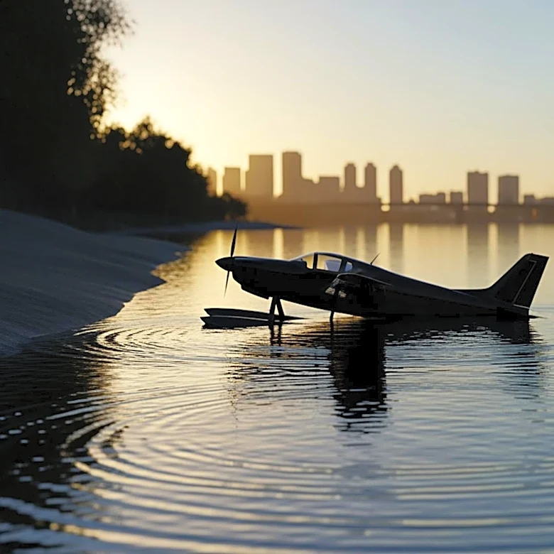 Sea Plane Crash in East River Leads to Successful Rescue of Two Individuals