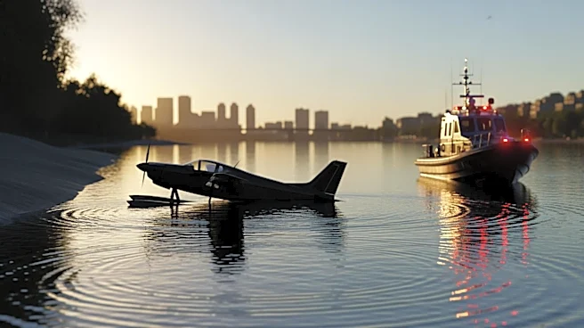 Sea Plane Crash in East River Leads to Successful Rescue of Two Individuals