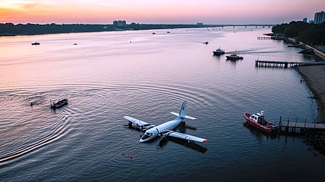 FDNY Rescues Two Passengers After Sea Plane Crash in East River