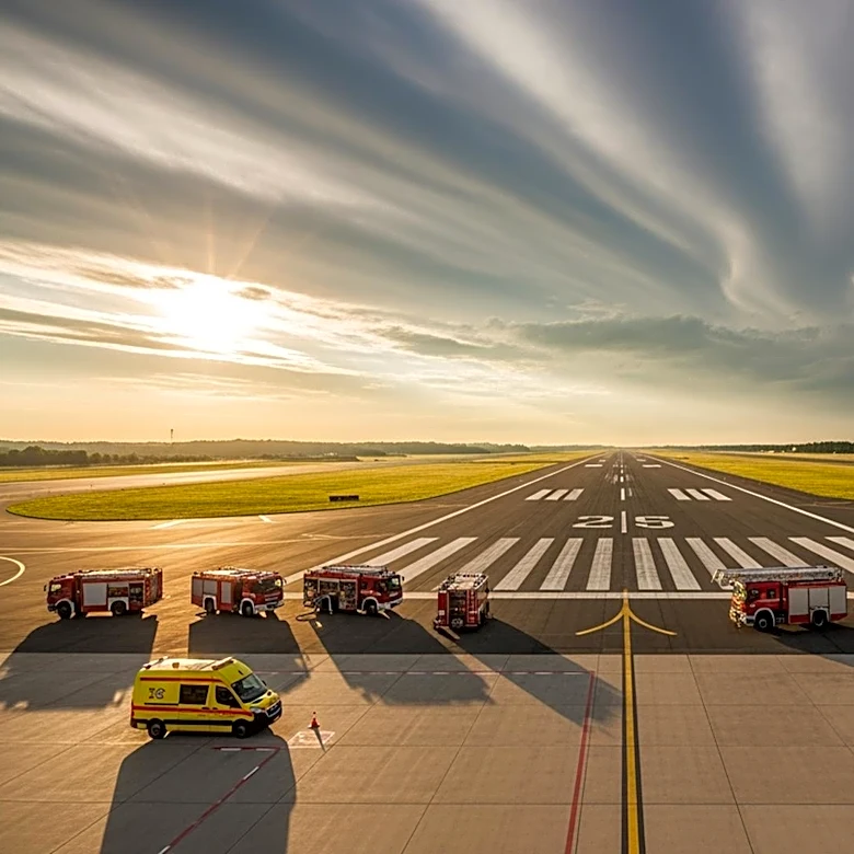 Gary Airport Conducts Full-Scale Disaster Drill Amidst Tornado Aftermath