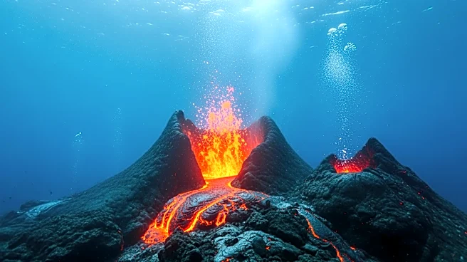 Submarine Volcanic Eruption in Bismarck Sea Impacts Papua New Guinea Islands