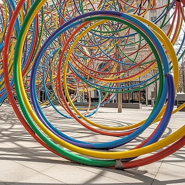 Union Square Unveils Interactive Public Artwork 'Bead Maze' by FIT Students