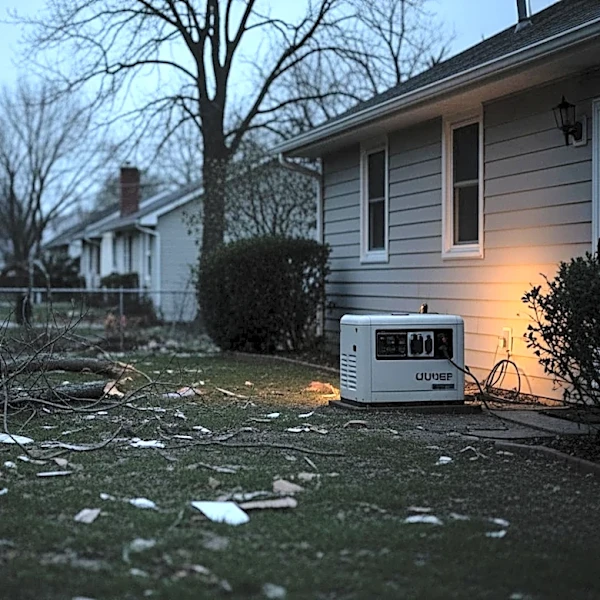 Portage Tragedy: Two Dead from Generator Use After Storms, Tornado Damage Assessed