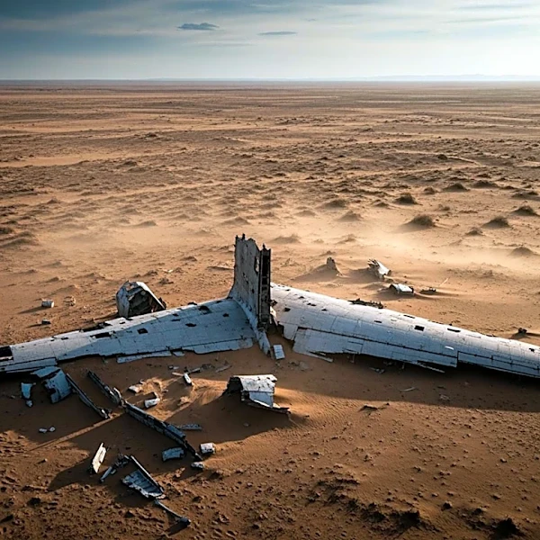B-52 Bomber Crash in Mojave Desert Results in Eight Fatalities