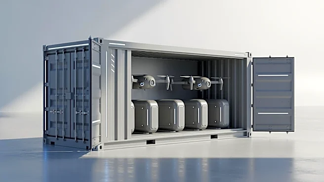 Rheinmetall Unveils Shipping Container for Drone Swarm Deployment