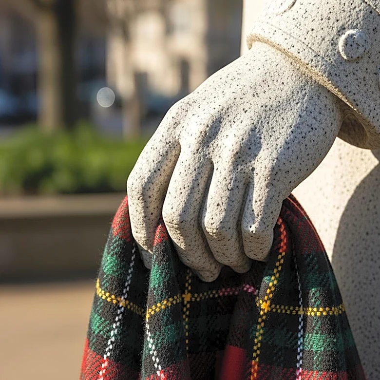 Scottish Soccer Fans Bring Unique Tradition to Boston Statues