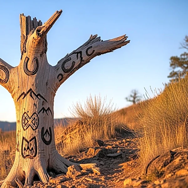 Colorado Artist Transforms Dead Tree into Art Honoring Western Heritage at Hangman's Gulch Trail