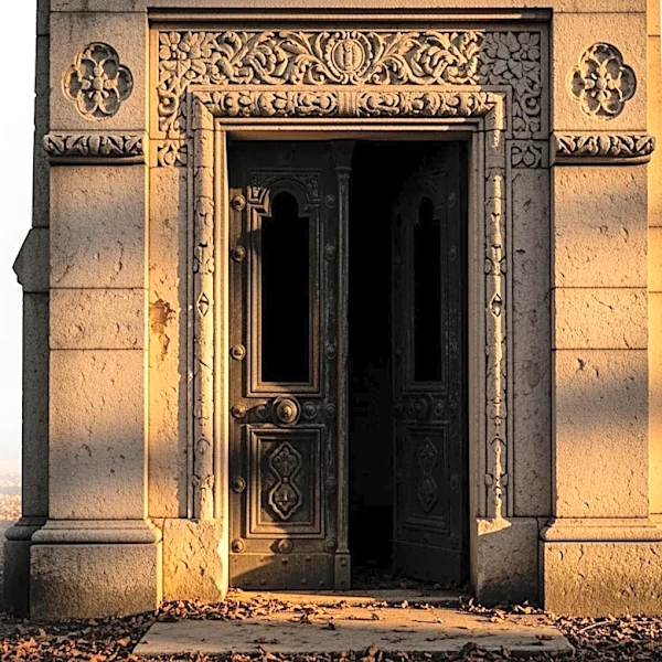 Thieves Steal Mausoleum Doors from Benton Harbor Cemetery