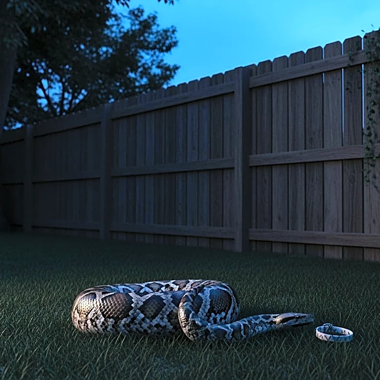Resident's Attempt to Protect Cat Leads to Unexpected Python Encounter