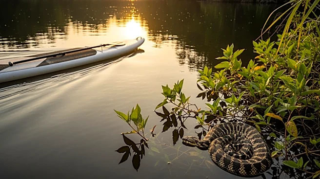 Paddleboarders in Florida Confront Water Moccasin Snake, Highlighting Wildlife Awareness