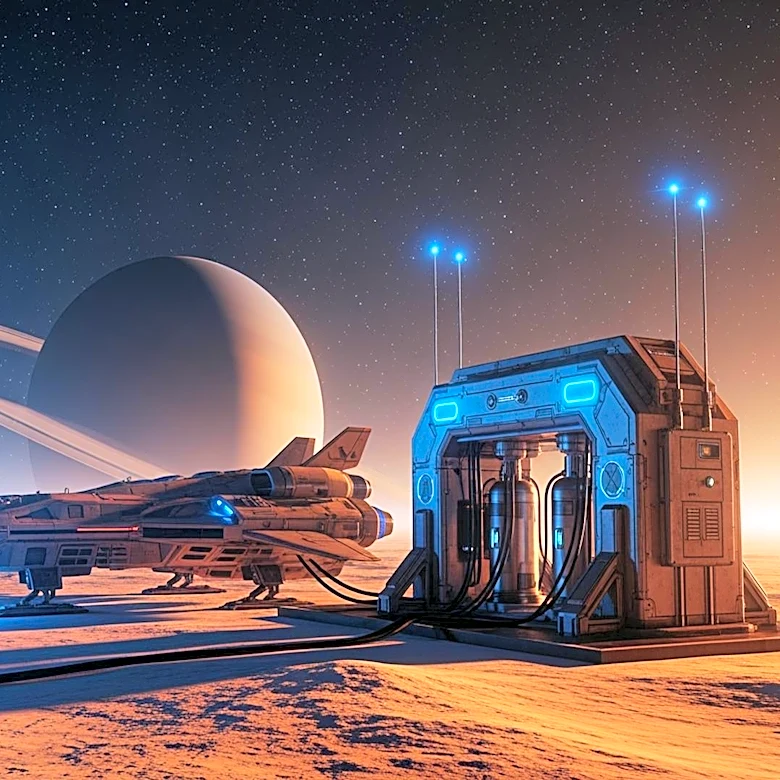 NASA Study Proposes Saturn's Moon Titan as Potential Interplanetary Refueling Station