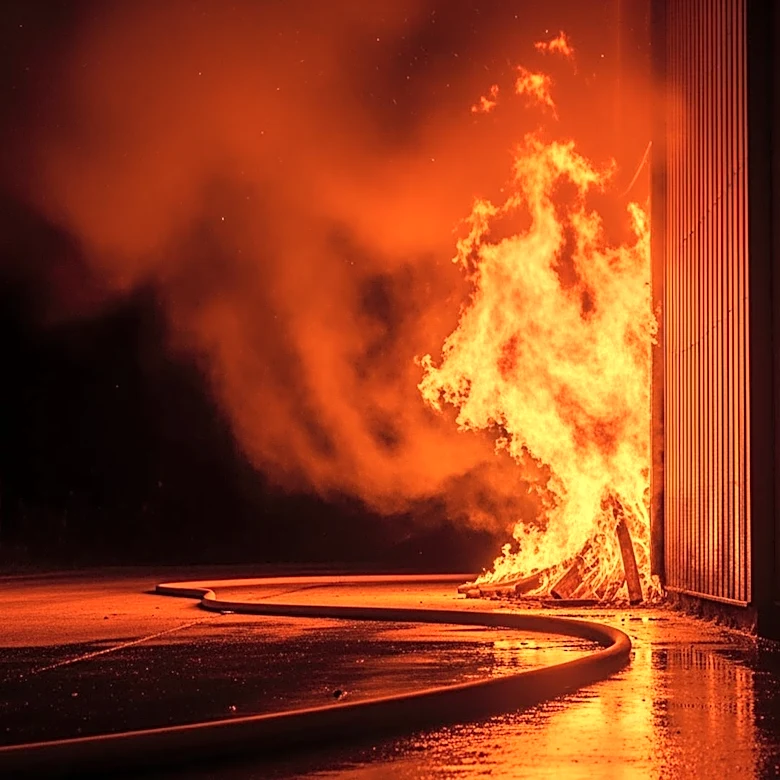 Boyle Heights Warehouse Fire Reignites, Firefighters Continue Battle