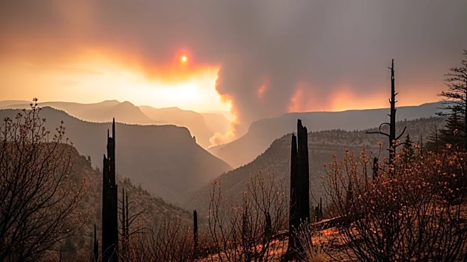 Iron Fire in Utah Forces Evacuations as Smoke Blocks Sun Near Eureka