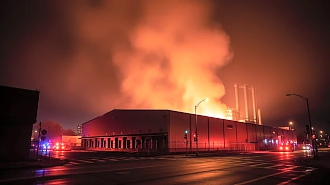 Los Angeles Warehouse Fire Prompts Emergency Declarations and Air Quality Concerns