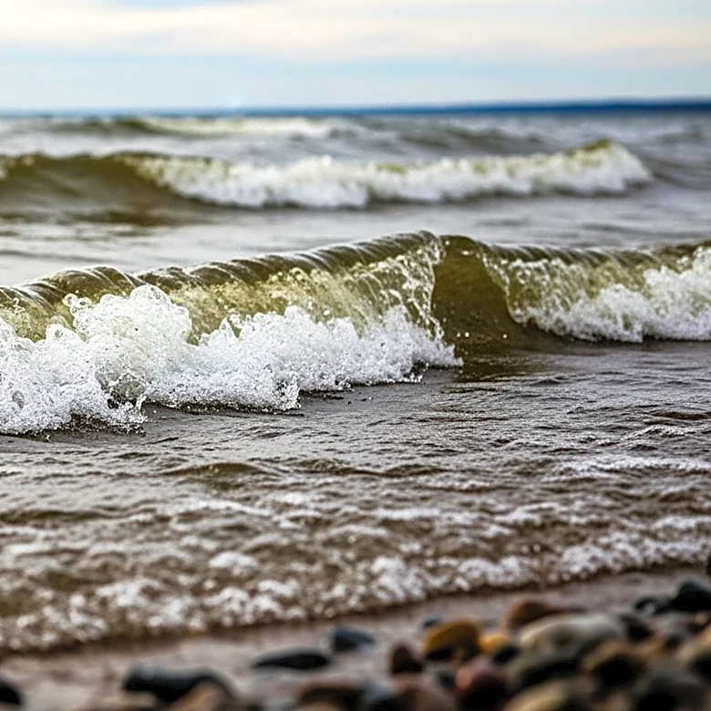 Beach Hazards Statement Issued Due to Choppy Lake Michigan Waters