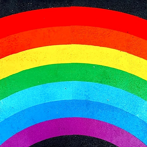 Greenwich Village's Rainbow Crosswalk Repainted for NYC Pride Celebration