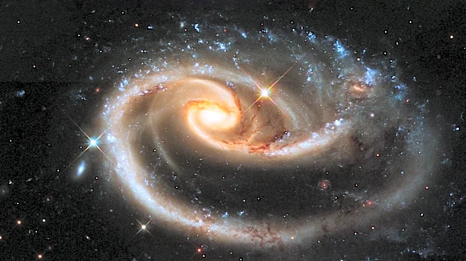 Astronomers Discover Massive Rotating Cosmic Filament with Synchronized Galaxies