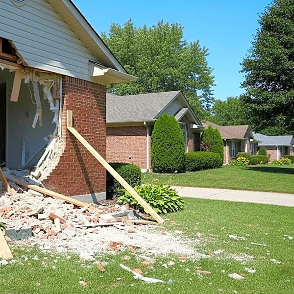 Jeep Crashes into Fort Collins Home, Poudre Fire Authority Stabilizes Structure