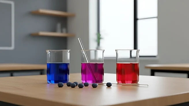 Ag in the Classroom Demonstrates Blueberry Science Experiment for Kids