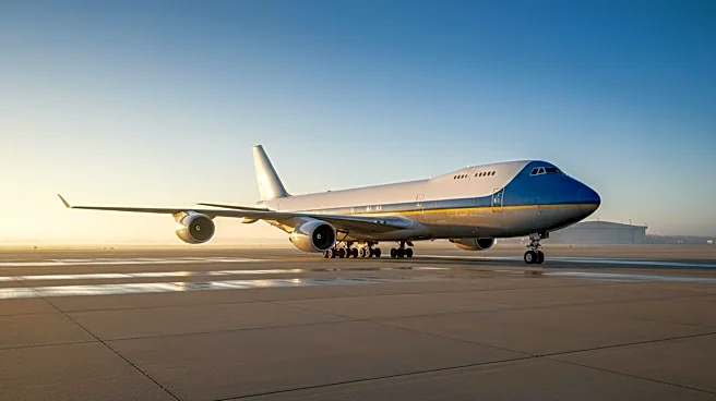 Social Media Criticizes Air Force One's 'Library' for Displaying Fake Books