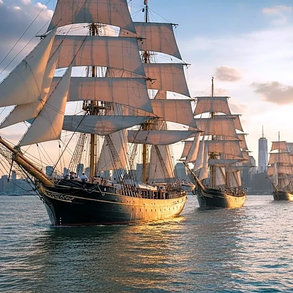 Tall Ships Arrive in New York for Sail4th 250 Celebration