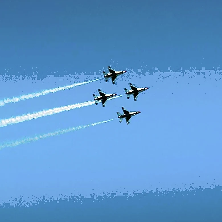 U.S. Navy's Blue Angels Headline Air Show at Jones Beach with Exclusive Media Flight