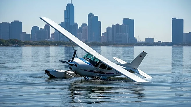 Seaplane Makes Rough Landing in East River, Two Injured