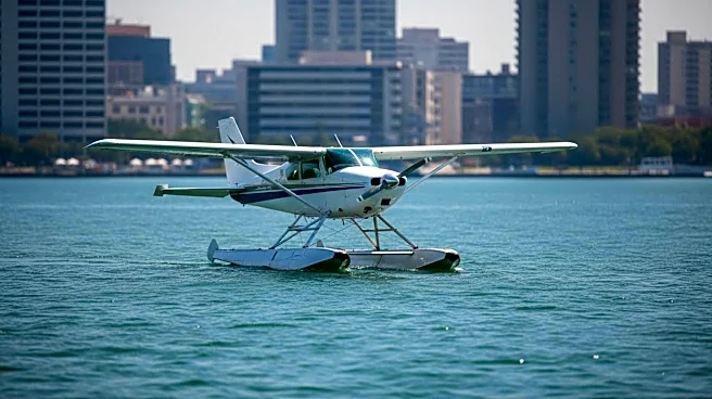 Seaplane Makes Rough Landing on East River, Passengers Unharmed