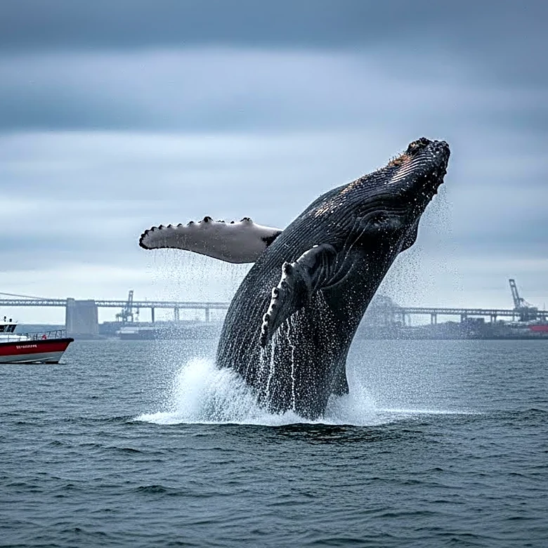 Whale Collision Causes Catastrophic Damage to Fire Boat in New Jersey