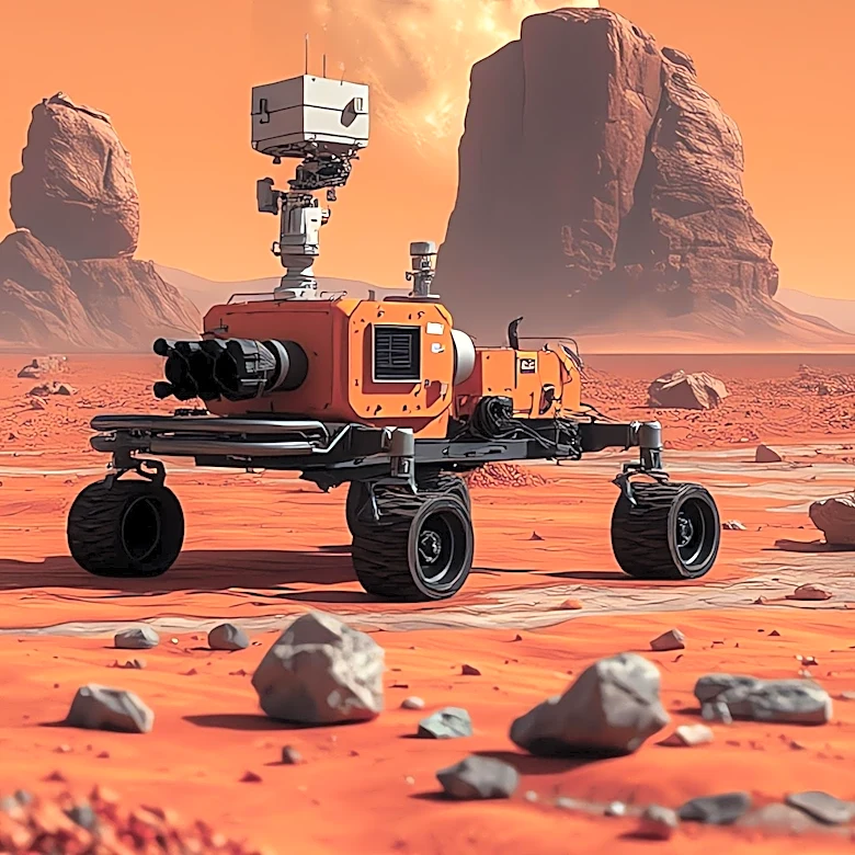 NASA Tests New Rover ERNEST for Mars and Moon Missions