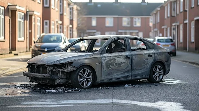 Car Fire Erupts After Crash in South Chicago, Driver Cited