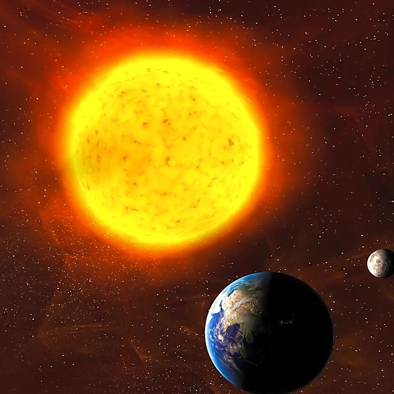 New Study Suggests Earth Might Survive Sun's Red Giant Phase, Humanity's Fate Uncertain