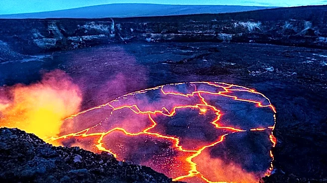 USGS Scientists Collect Tephra Samples from Kilauea's Crater to Study Volcanic Activity