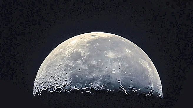 NASA Captures Stunning Image of Waxing Gibbous Moon from International Space Station